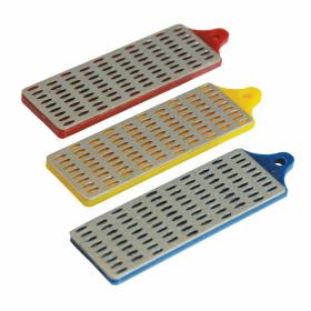 AFFILATORE per coltelli Pro Diamond Whetstone affilatura pietra Wet PIETRA