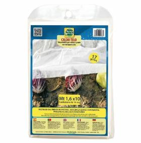 CALDO TELO MT 1,6X10 COPERTURA PROTEZIONE PIANTE ALBERI ORTO TUNNEL TESSUTO 16MQ