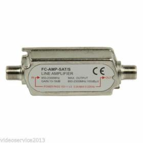 AMPLIFICATORE 13/18 db SATELLITE LNB  SATELLITE VISITA NEGOZIO