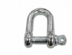 KIT 2pz GRILLO in ACCIAIO ZINCATO GRILLI da 8mm PER CATENA GANCI PER FUNE CORDA