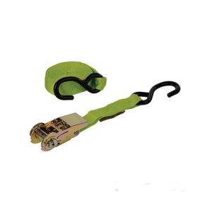 CINGHIA CON GANCI E CRICCHETTO 4,5 m - 25MM BLOCCA AUTO MOTO GANCIO 300 kg ms21s