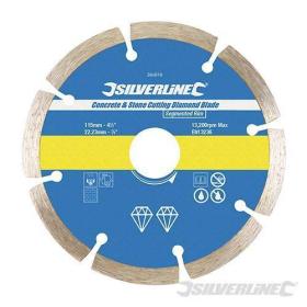 DISCO DIAMANTATO CORONA SEGMENTATA SMERIGLIATRICE TAGLIO MURO PIETRA MARMO 115MM