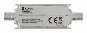 Filtro DVB-T/T2 LTE 822 - 862 MHz Perdita di Inserzione: -2,7 dB- 5412810297979