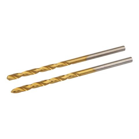 Punte da trapano HSS rivestite in titanio  2PZ  5MM