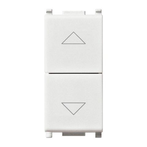 VIMAR PLANA COMMUTATORE 2P 10 AX A DUE TASTI 14060