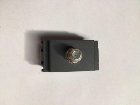 VIMAR IDEA 16331 - Presa coassiale tipo F femmina grigio