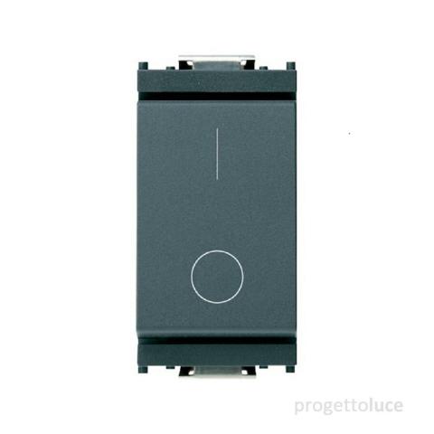 VIMAR 16016 INTERRUTTORE BIPOLARE 2 P 16 A GRIGIO SERIE IDEA