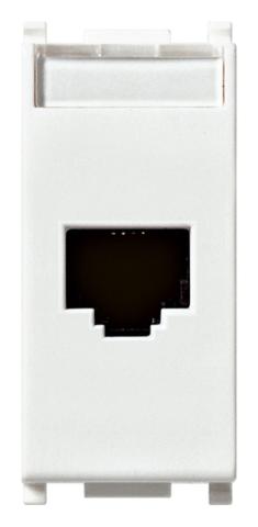 PRESA DI RETE CAT.5E RJ45 VIMAR PLANA 14338.9 BIANCA