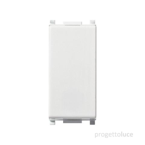 VIMAR 14008 Pulsante illuminabile 1P NO 10 A 250V, bianco, Vimar PLANA