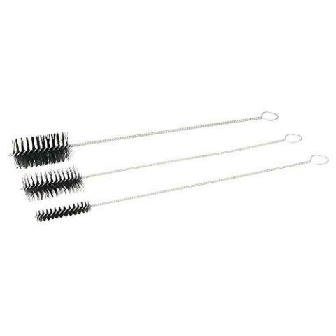 Set di spazzole pulizia caldaia 3 p.zi