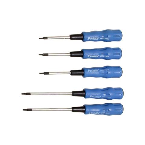 SET 5 PZ TORX CON FORO 5-6-7-8-9 SW2125H