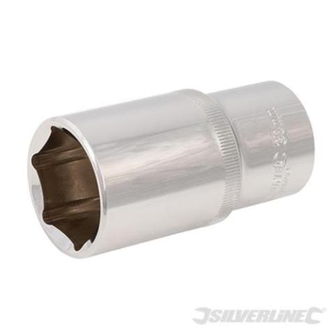 CHIAVE 1/2" A BUSSOLA PROFONDA METRICA 30 MM inserto esagonale