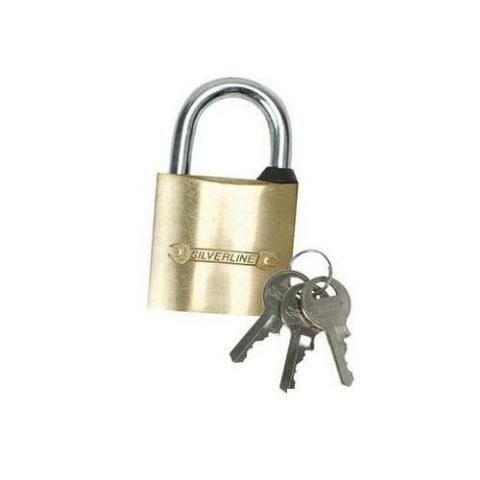 LUCCHETTO IN OTTONE  50  Serrature E accessori