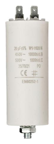 Condensatore 16 microfarad motore elettrico elettropompa capacitor 450V