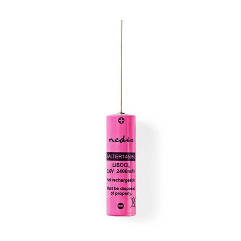 BATTERIA AL LITIO CLORIDE 3.6 V 2400 MAH ER14505 a saldare