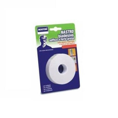 NASTRO BIADESIVO FORTE 1.5MTX19MM PER SPECCHI RESISTENTE UMIDITA SPESSORATO