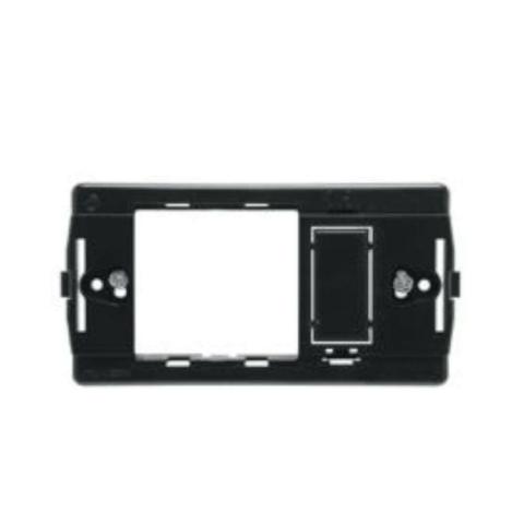 SUPPORTO IN PLASTICA PER PRESA SCHUKO - 1 POSTO ATTACCO MAGIC UNIVERSALE