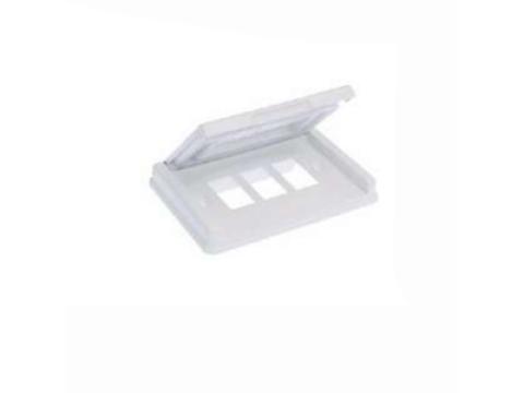 FAEG SUPPORTO STAGNO TIPO MAGIC 3 POSTI BIANCO
