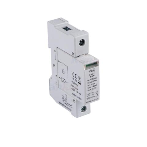 Scaricatore Di Tensione T2 1P PROTEZIONE FULMINI SOVRATENSIONE limitatore