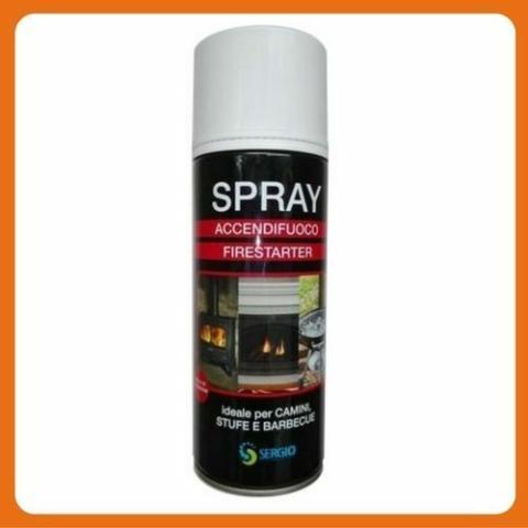 ACCENDI FUOCO SPRAY 520 ml ACCENDIFUOCO PER CAMINI E BARBECUE cilvani
