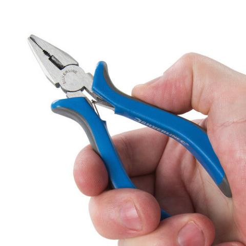 PINZA per ELETTRONICA 120 mm  MINI MICRO DI PRECISIONE combinata univerale