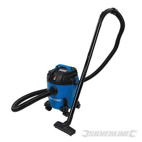 BIDONE ASPIRATUTTO ASPIRAPOLVERE SECCO E UMIDO LIQUIDI CAPACITA' 10L 1000W