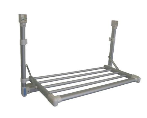 STENDINO TERMOSIFONE KIT UNIVERSALE STENDIBIANCHERIA ALLUMINIO DA PARETE MURO E