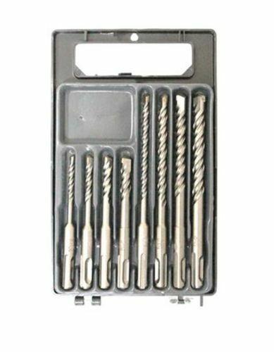 KIT set PUNTE MURO CEMENTO PERTRAPANO TASSELLATORE SDS PLUS PUNTA 5-6-8-10-12 m