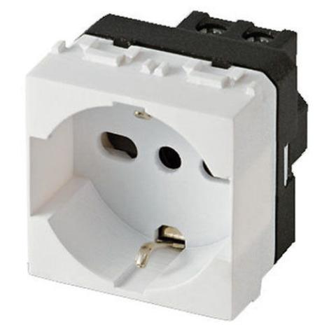 MASTER MIX PRESA SCHUKO BIPASSO 2Ppiu T 10/16A BIANCO