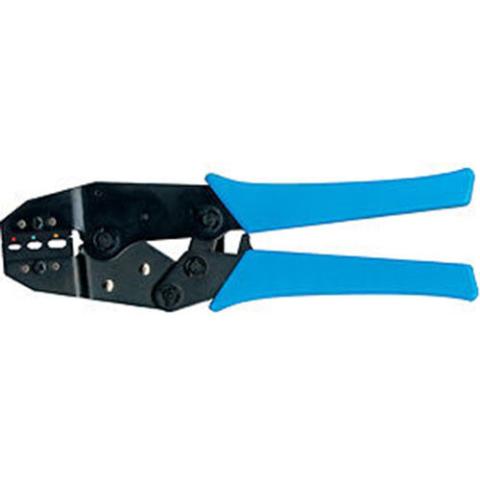 Pinza Crimpatrice Capicorda Isolati 0.25-6mm con Cricchetto Metallo