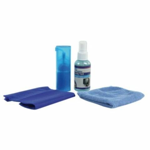 Kit di pulizia 3-in-1 per schermi con detergente da 35 ml