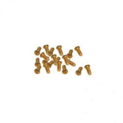 VITI OTTONE PER COPRINTERRUTTORI OTTONE 10 PZ