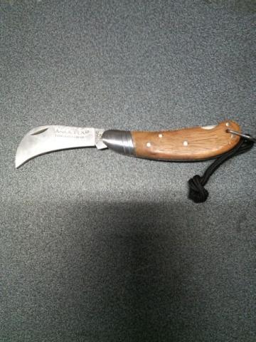 COLTELLO DA INNESTO A PUNTA A RASOIO INNESTATRICE INNESTATORE