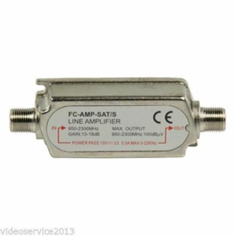 AMPLIFICATORE 13/18 db SATELLITE LNB  SATELLITE VISITA NEGOZIO