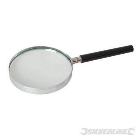 LENTE D'INGRANDIMENTO 100 MM DI DIAMETRO CON MANICO PER LETTURA