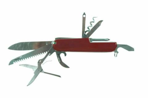 COLTELLO COLTELLINO MULTIUSO MULTIFUNZIONE CACCIA PESCA FAI DA TE CAMPEGGIO