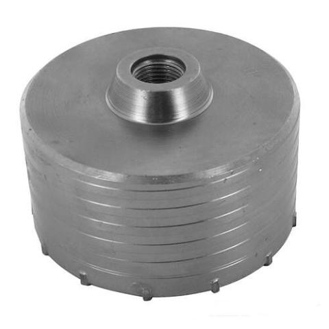 FRESA CAROTATRICE da 125mm TAZZA a PUNTA in WIDIA per MURO CEMENTO MATTONI