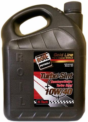 OLIO ROIL Gold Line Turbo Sint 4 litri  Semisintetico 10W/40
