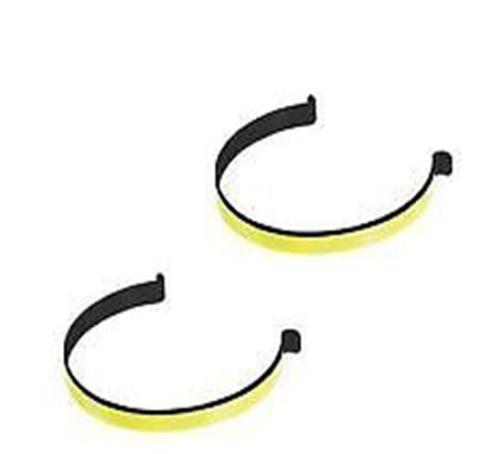 CLIP RIFLETTENTI BICI CICLISMO FERMAGLIO SALVA PANTALONI ACCESSORI BICI