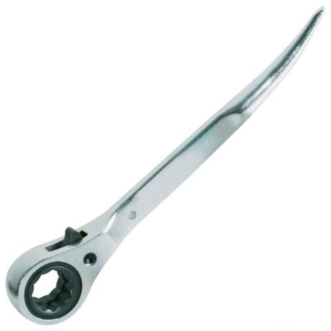 Chiave patibolo CHIAVE 2 VIE bi esagonale CRICCHETTO 21mm CARPENTIERI