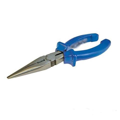PINZA A BECCHI SEMITONDI 160 MM ACCIAIO  160MM DRITTI