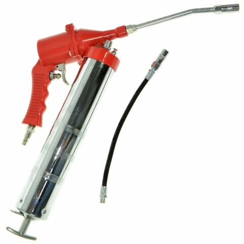 POMPA INGRASSATORE PISTOLA PER GRASSO LUBRIFICAZIONE AD ARIA E MANUALE