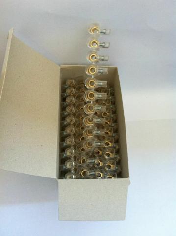 MORSETTO ELETTRICO ISOLATO A CAPPUCCIO FORBOX 6mm MATERIALE ELETTRICO 100 pz