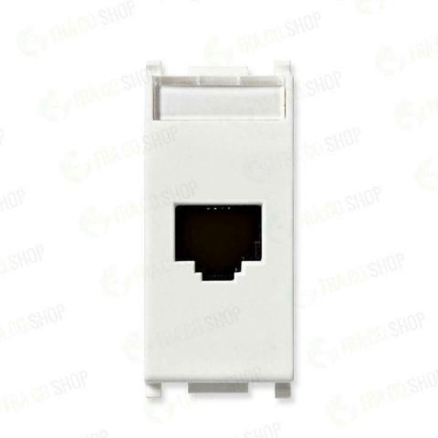 PRESA RJ45 CAT5e UTP 14338.8 VIMAR PLANA BIANCO