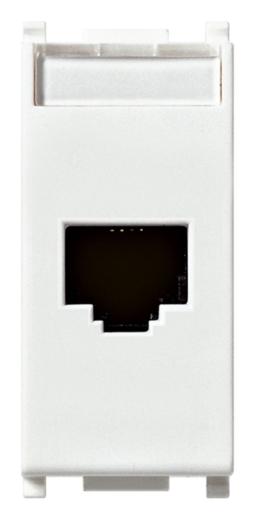PRESA DI RETE CAT.5E RJ45 VIMAR PLANA 14338.9 BIANCA