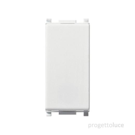 VIMAR 14008 Pulsante illuminabile 1P NO 10 A 250V, bianco, Vimar PLANA