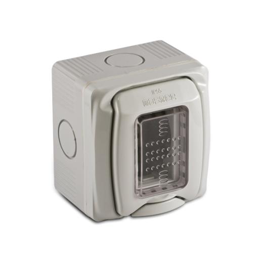 CONTENITORE A PARETE IP55 1 MODULO