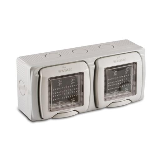 CASSETTA 4 MODULI IP 55