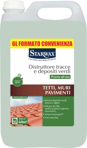 STARWAX DISTRUTTORE DI MUSCHIO LT.6