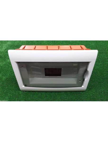 faeg 14312 centralino incasso con portello 12 moduli bianco
